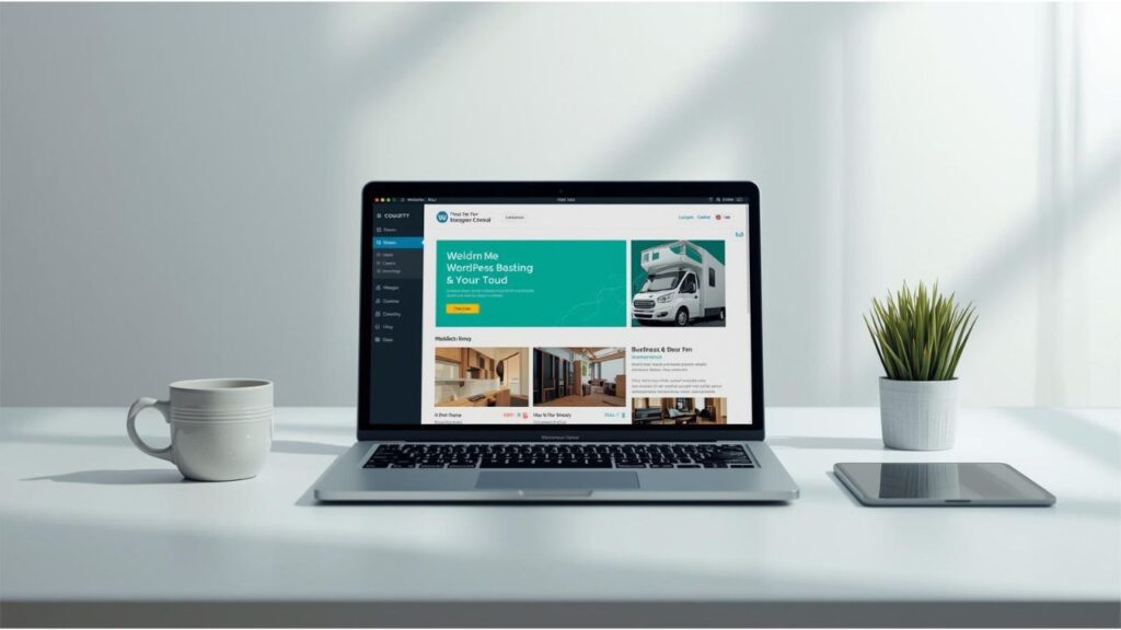 WordPress website development for small business